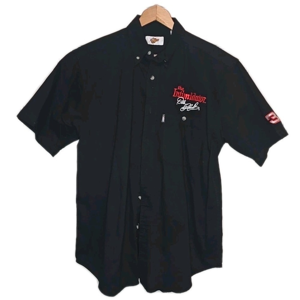 Winners Circle Intimidator Dale Earnhardt #3 Long‎ Sleeve Button Shirt Size Med